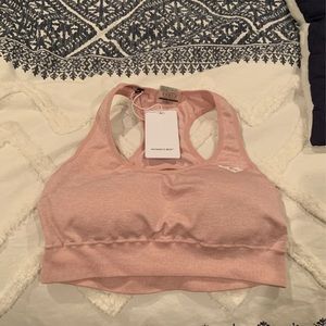 Light pink women’s best sports bra
